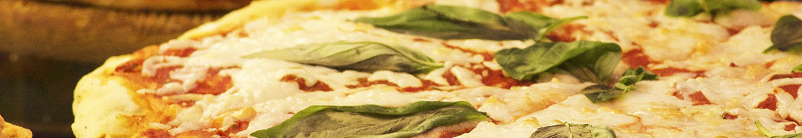 Eating Chicken Wing Italian Pizza at Sonny's Italian Kitchen & Pizzeria restaurant in Sturgeon Bay, WI.